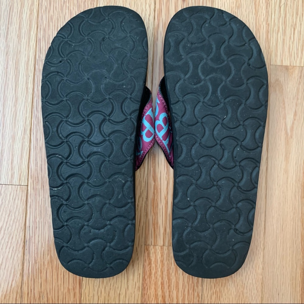 Pi Beta Phi Sorority Flip Flop Sandals - Women’s Size 7 / 37 - Toe Goz EUC - Picture 4 of 16